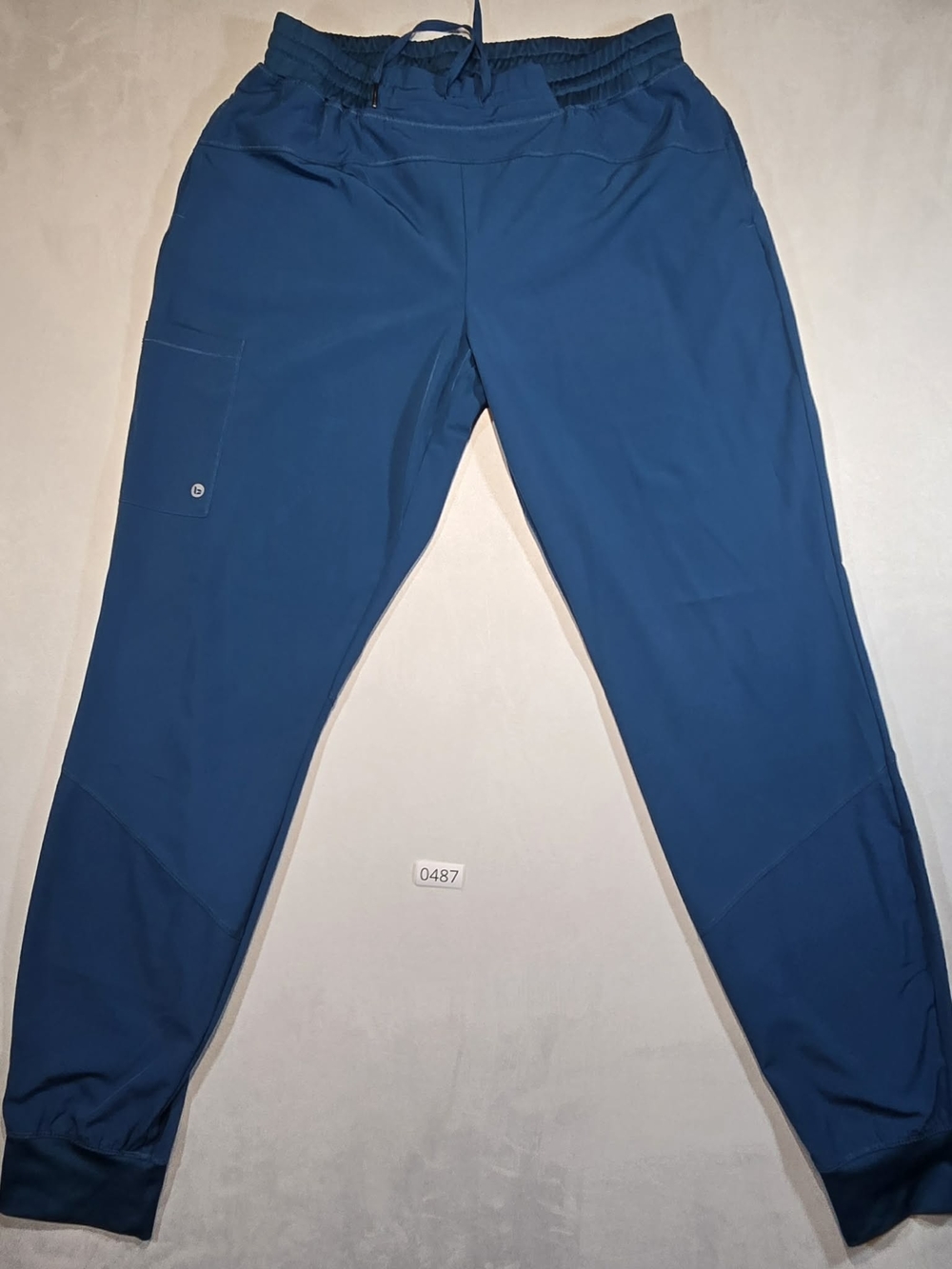 Barco One Uniforms Caribbean Blue Elastic Waist Jogger Scrub Pants